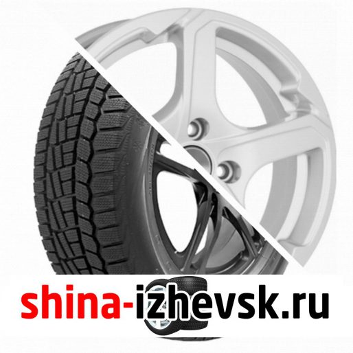 Колесо в сборе Viatti Brina зима (V-521) 185/60 R15 T 84 + СКАД Аллигатор 6xR15 5×114.3 ET38 DIA67.1 Белый в Ижевске